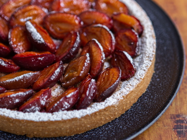 Recette Tarte aux Quetsches facile - Les recettes de Tarte aux