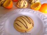 Biscuit sablé cannelle à la crème d'orange
