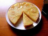 Gâteau aux ananas (peu de gluten et sans œuf)