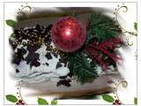 Dessert de Fête : Bûche gourmande de Noël  à la mousse au chocolat