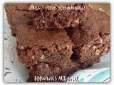 Dessert du jour : Brownies aux noix