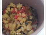 Menu du jour : Ratatouille du soleil au cuiseur