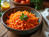 Carottes rapée Recette vegan : une entrée simple et pleine de goût