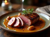 Magret de canard réussi : recette de sauce pour magret de canard au foie gras