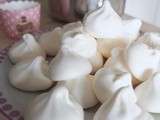 Meringues à la rose