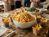 Quantité de frites par personnes pour un buffet ou un apéro dînatoire