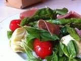 Salade d’asperges vertes à l’italienne