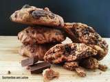 Cookies Chocolat aux Noisettes Caramélisées sans Lactose