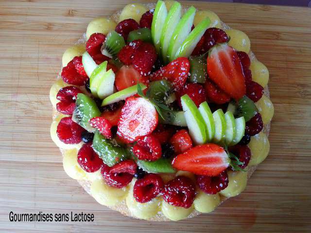Recettes de Tarte aux Fruits de Gourmandises sans Lactose