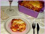 Lasagnes aux courgettes et aubergines, façon  parmigiana 