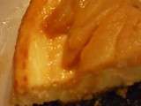 Cheesecake poires et caramel