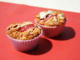 Muffins fraises-cardamome