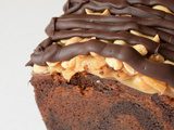 Cake marbré chocolat cacahuète ultra régressif