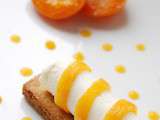 Cheesecake romarin abricot