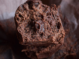 Muffins au chocolat et grosses pépites de chocolat