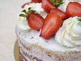 Nude cake fraises ou framboises