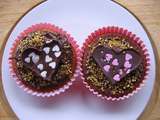 D’adorables cupcakes pour la Saint-Valentin
