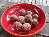 Energy balls chocolat noix de coco