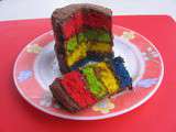 Epatez vos amis avec ce Rainbow Cake
