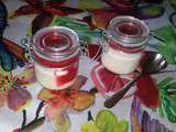 Panna cotta à la vanille et coulis de fruits rouges
