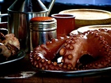 Poulpe très attachant, histoire amusante et recette gourmande