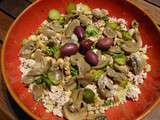 Salade complète au thon et au quinoa