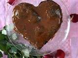 Cœur moelleux chocolat-caramel