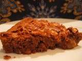 Brownies au Chocolat-Poires et Noix de Pécan