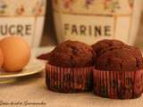 Muffins Tout Choco au Lait de Coco et au Rhum