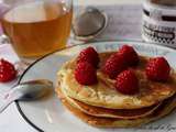 Pancakes au lait ribot (lait fermenté - buttermilk) et sirop d'érable