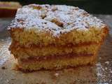 Sponge Cake Fraise-Abricot