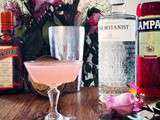 Cocktail « Jasmine », un joli rose trompeur