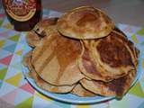 Pumpkin pancakes – pancakes au potiron sans gluten & sans lactose