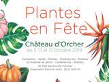 Entrées Coupe File pour Plantes en Fêtes au Château d'Orcher sont pour