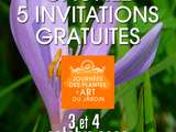 Gagnez vos Entrées pour les Journées des Plantes en Seine et Marne, à Jossigny, les 3 et 4 octobre