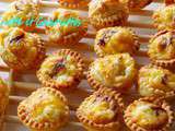 Mini Tartelettes à l'Ossau Iraty et à la Viande des Grisons