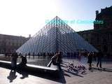 Paris... #Pyramide du Louvre #Lichtenstein #Place Carrée