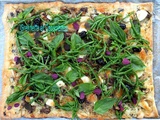 Pizza Blanche aux Algues et à la Salicorne
