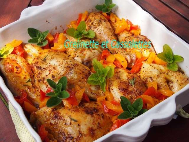 Recettes De Poulet Marin De Grelinette Et Cassolettes