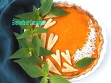 Pumpkin Pie de Potiron Bleu de Hongrie à la Noix de Coco, Vanille Citron