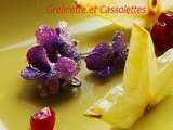 Violettes cristallisées pour Décos de Desserts