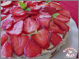 Gateau fraise - mascarpone