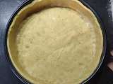 Pâte à tarte sablée - Grignotine - la recette pas à pas
