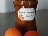 Confiture abricots - amandes
