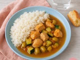 Poulet méditerranéen aux courgettes et riz (Cookeo)