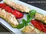 Courgettes froides farcies