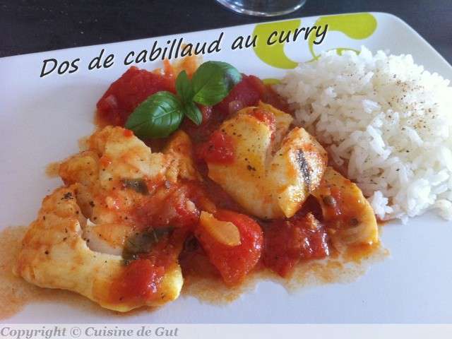Recettes de Cabillaud au curry et Poisson