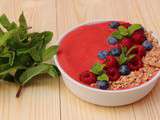 Smoothie bowl fraises & framboises