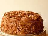 Chocolate layer cake à l’américaine