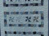 Quilt (patchwork) – avec tissu de récupération